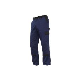 PANTALON TRAB. FLEX. JANO REGULAR FIT MAR/NEGRO T-50