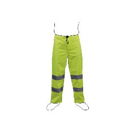 PANTALÓN DE LLUVIA DE ALTA VISIBILIDAD MODELO RIGEL AMARILLA TALLA L
