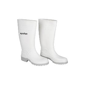 BOTA AGUA PVC BLANCA TALLA 42