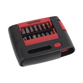 SET PUNTAS  PH, PZ, TORX, SL, HEX  (27 PCS.)