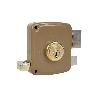 CERRADURA SOBREPONER C/CERRADERO 120MM IZQUERDA