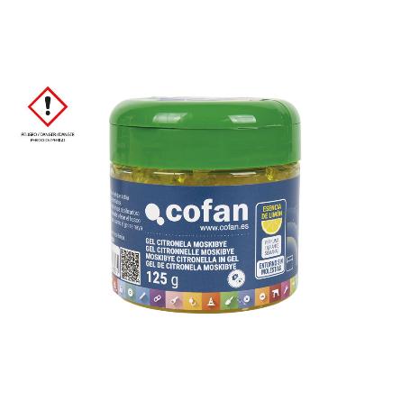 GEL CITRONELA MOSKIBYE 125 G