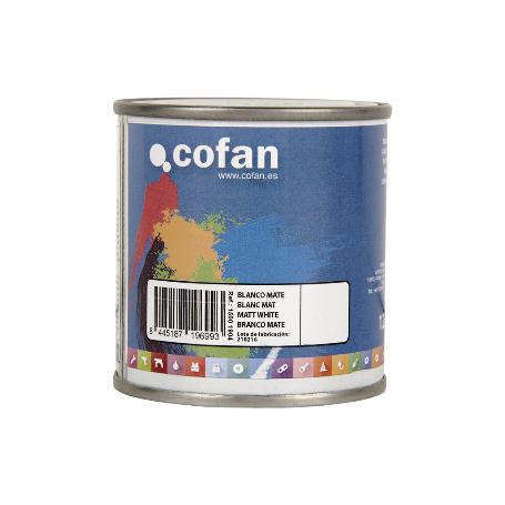 ESMALTE SINTÉTICO (125 ML) BLANCO MATE