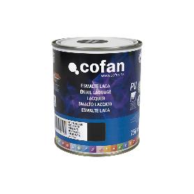 ESMALTE LACA AL AGUA NEGRO 750 ML MATE