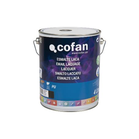 ESMALTE LACA AL AGUA NEGRO 4 L MATE