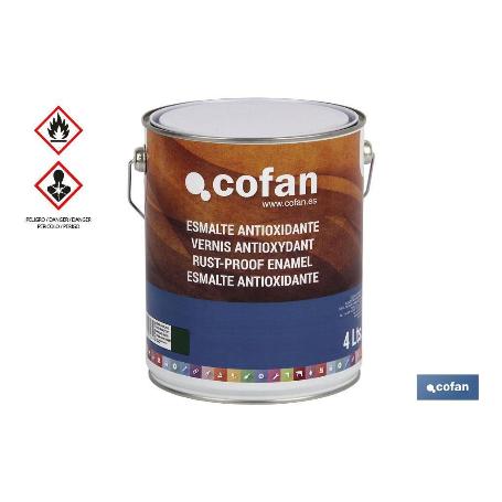 ESMALTE ANTIOXIDANTE  GRIS PLATA  (4L)