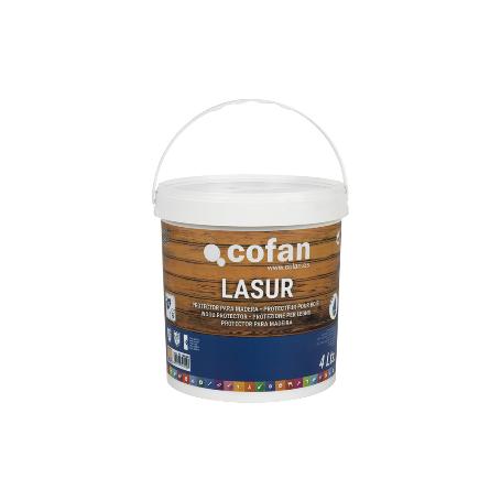 LASUR PROTECTOR AL AGUA PARA MADERA MATE INCOLORO 4 L
