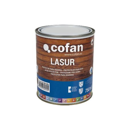 LASUR PROTECTOR AL AGUA PARA MADERA MATE NOGAL 750 ML