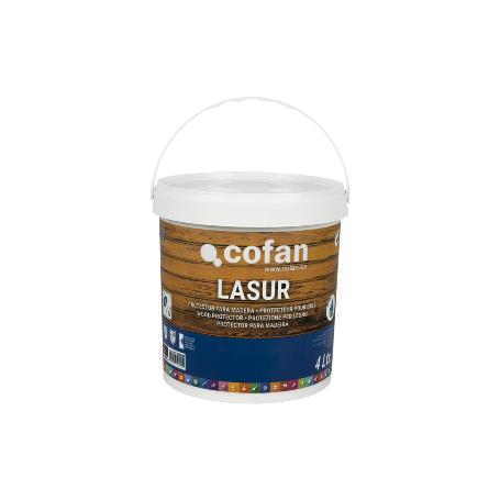 LASUR PROTECTOR AL AGUA PARA MADERA MATE NOGAL 4 L