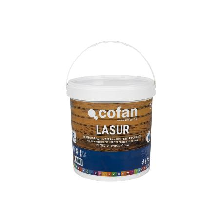 LASUR PROTECTOR AL AGUA PARA MADERA MATE TECA 4 L