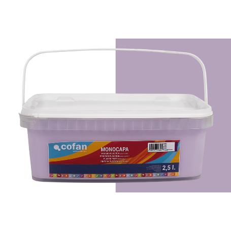 PINTURA PLÁSTICA MONOCAPA LILA (2,5 LT)