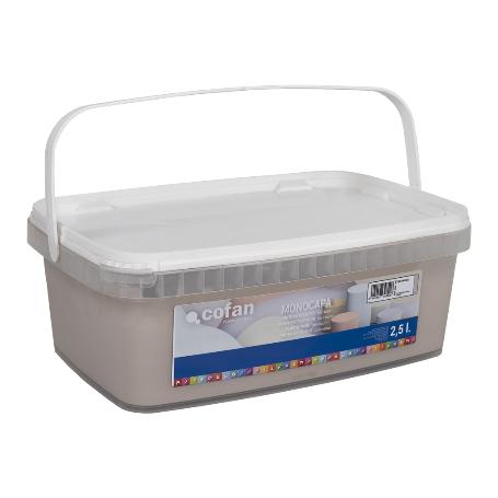 PINTURA PLÁSTICA MONOCAPA GRIS VINTAGE 2,5 L