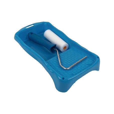 KIT ESMALTAR RODILLO+CUBETA 16 X 31 CM