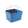 CUBETA 16 L. AZUL CON REJILLA 2 ASAS