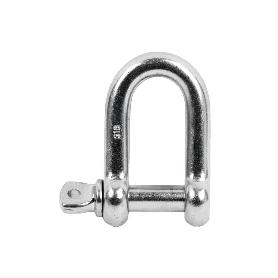 GRILLETE RECTO INOX M-12   CAJA 5 UNID.