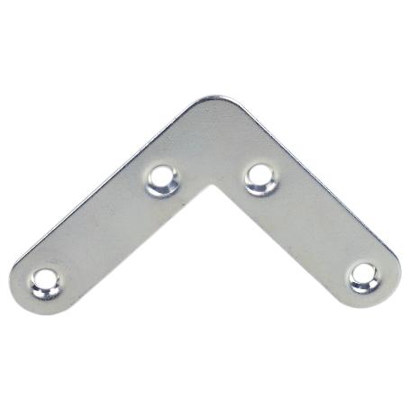 ESCUADRA PLANA 40 MM   CAJA 40 UNID.