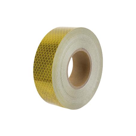 ROLLO RETROREFLECTANTE CONTINUO - 50M AMARILLO