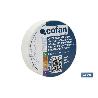 CINTA AISLANTE 180 MICRAS BLANCA 19MMX20 METROS VENTA UNITARIA