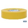 CINTA AISLANTE 180 MICRAS AMARILLA 19MMX20 METROS VENTA UNITARIA