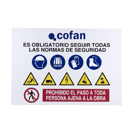 CARTEL OBRA GLASSPACK 1000X700MM