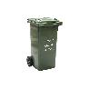 CONTENEDOR 2 RUEDAS 120 LITROS COLOR AMARILLO