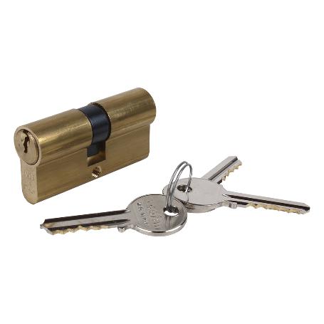 CILINDRO DE NÍQUEL MATE 35/45 - LEVA CORTA