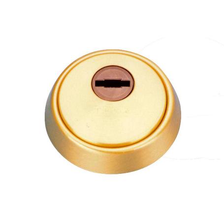 ESCUDO ANTITALADRO CERRADO+TORNILLOS- LATÓN