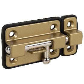 PASADOR BASE PLÁSTICO CROMO BRILLO 50 MM   CAJA 30 UNID.