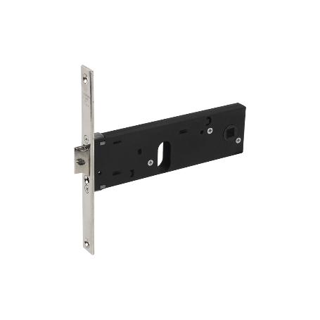 CERRADURA ZÓCALO OVAL E70 F16- NÍQUEL (P/METAL)