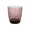 PACK 6 VASOS DE AGUA VIDRIO 30,5 CL COLOR PURPURA MODELO JADE