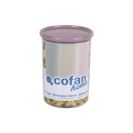 BOTE MULTIUSOS MODELO ALBAHACA ROSA PALO 1L 11X15CM VENTA UNITARIA