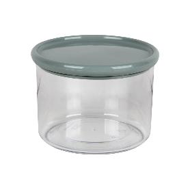 BOTE MULTIUSOS MODELO ALBAHACA VERDE AGUA 500ML 11X8XCM VENTA UNITARIA