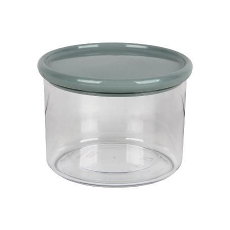 BOTE MULTIUSOS MODELO ALBAHACA VERDE AGUA 500ML 11X8XCM VENTA UNITARIA