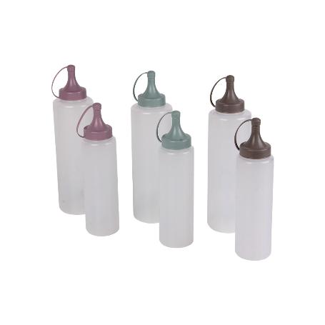 BOTELLA ACEITERA MODELO ALBAHACA 500 ML COLOR PIEDRA 6X23 CM VENTA UNITARIA