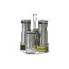 SET ACEITERA  INOX 230ML-120ML