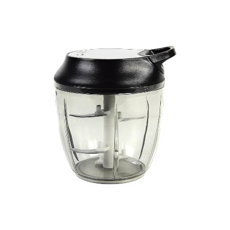 PICADORA MANUAL, TAPA Y ACCESORIO BATIDOR 900 ML