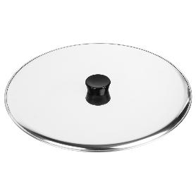 TAPA GIRATORTILLAS ACERO INOX 26 CM   CAJA 6 UNID.