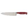 CUCHILLO COCINA HOJA15CM MODELO AGUACEJO ROJO