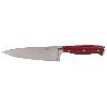 CUCHILLO COCINA HOJA 20CM  MODELO AGUACEJO ROJO