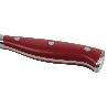 CUCHILLO JAMONERO/SALMONERO HOJA 25CM MODELO AGUACEJO ROJO
