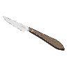 PACK 3 CUCHILLO CHULETERO MICRODENTADO HOJA 10CM  MODELO GULASH COLOR NOGAL