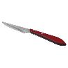 PACK 3 CUCHILLO DE MESA CON FILO HOJA 10CM  MODELO GULASH ROJO