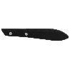 PACK 3 CUCHILLO DE MESA CON FILO HOJA 10CM  MODELO GULASH NEGRO
