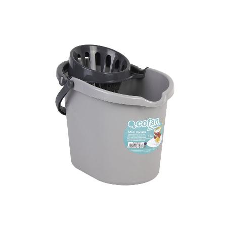 CUBO ESCURRIDOR 14 L GRIS CLARO