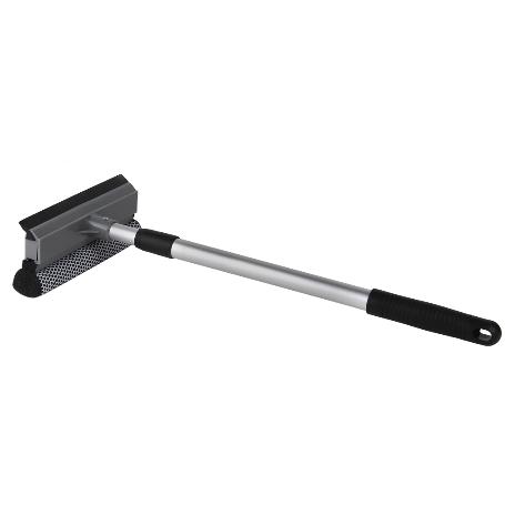 LIMPIACRISTALES ESPONJA Y RASPADOR EXTENSIBLE 48-76.5CMVENTA UNITARIA