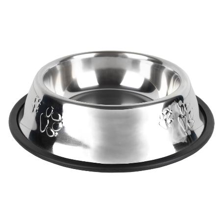 COMEDERO BEBEDERO ACERO INOXIDABLE 17,5 X 5,4 CM