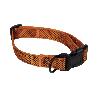COLLAR PARA PERROS  REFLECTANTE NARANJA 2,5 X 40-55 CM