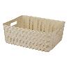 CESTA MULTIUSOS 12L 36X28X13.5CM ROSA PALO VENTA UNITARIA