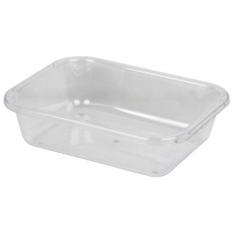 BANDEJA 18.5X14.5X5.5CM MULTIUSOS TRANSPARENTE VENTA UNITARIA