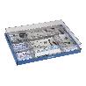 SET ORGANIZADOR COSMETIC 30X23X8CM TRANSPARENTE VENTA UNITARIA